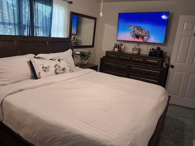 2506 Oleander Blvd, Fort Pierce, FL 34982 - bedroom featuring marble look tile flooring