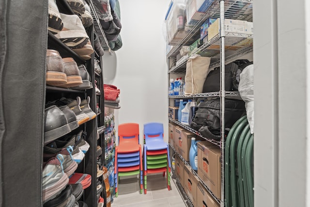 19404 Broad Shore Walk, Loxahatchee, FL 33470 - walk in closet with tile patterned floors