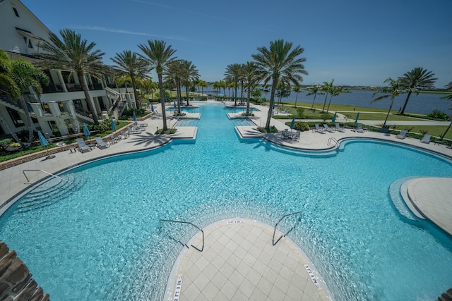 19404 Broad Shore Walk, Loxahatchee, FL 33470 - community pool featuring a patio area