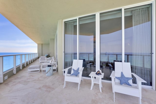 5050 N Ocean Dr Unit 1701, Singer Island, FL 33404 - balcony featuring a water view