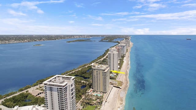 5050 N Ocean Dr Unit 1701, Singer Island, FL 33404 - drone / aerial view of extended coastline