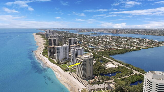 5050 N Ocean Dr Unit 1701, Singer Island, FL 33404 - view of urban area with extended coastline