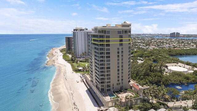 5050 N Ocean Dr Unit 1701, Singer Island, FL 33404 - aerial view of extended coastline