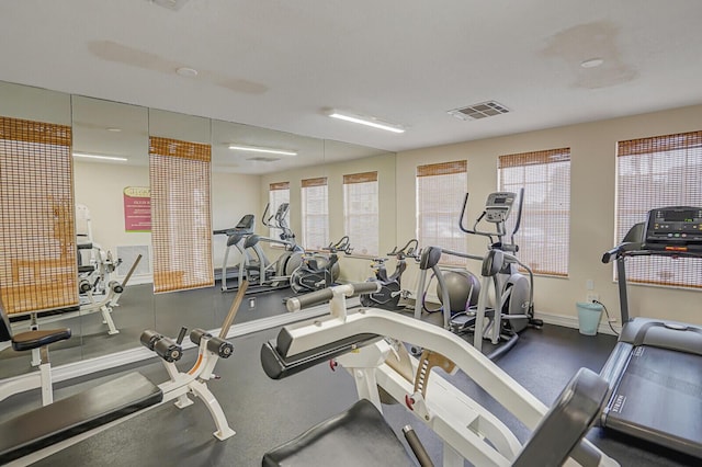 6315 La Costa Dr Unit G, Boca Raton, FL 33433 - workout area with baseboards