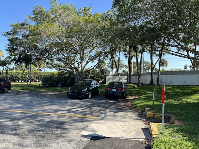 267 Flanders F, Delray Beach, FL 33484 - view of asphalt street