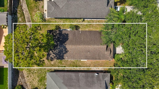 1413 Amaryllis Ln, West Palm Beach, FL 33415 - aerial view of property and surrounding area with property parcel outlined