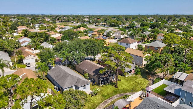 1413 Amaryllis Ln, West Palm Beach, FL 33415 - aerial perspective of suburban area