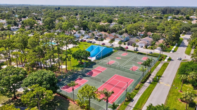 1413 Amaryllis Ln, West Palm Beach, FL 33415 - aerial perspective of suburban area