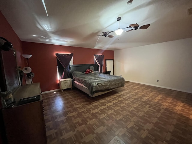 991 SE Bywood Ave, Port Saint Lucie, FL 34983 - bedroom featuring baseboards and ceiling fan