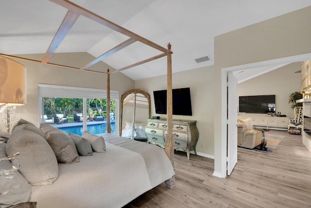 4164 Saint Andrews Dr, Boynton Beach, FL 33436 - bedroom with light wood finished floors and baseboards
