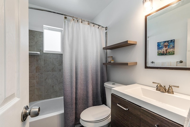 7307 NW 58th Ct, Tamarac, FL 33321 - bathroom with toilet, shower / tub combo, and vanity