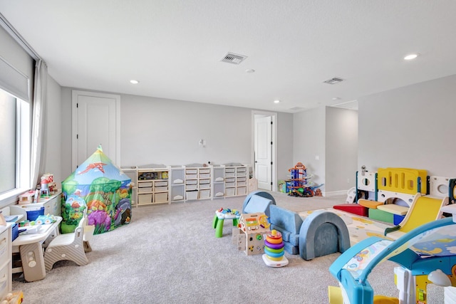 5322 Yellow Water Lily Ct, Lake Worth, FL 33467 - recreation room featuring carpet flooring and recessed lighting