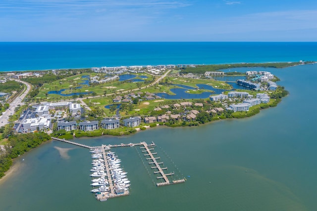 390 NE Edgewater Dr Unit 302, Stuart, FL 34996 - aerial view of a nearby body of water