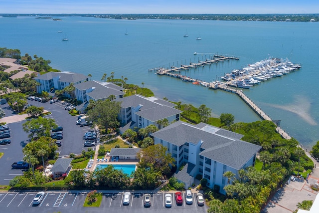 390 NE Edgewater Dr Unit 302, Stuart, FL 34996 - aerial view of a nearby body of water