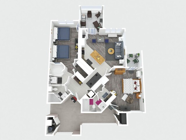 9927 Perfect Dr Unit 108, Port Saint Lucie, FL 34986 - floor plan / room layout