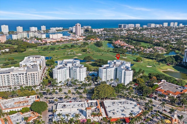 550 SE Mizner Blvd Unit B206, Boca Raton, FL 33432 - view of property location with a golf course, a nearby body of water, and apartment complex / building