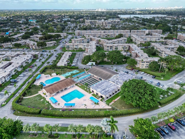 719 Lori Dr Unit 102, Palm Springs, FL 33461 - view of urban area with a pool