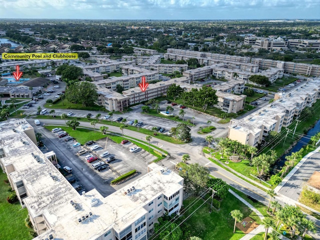 719 Lori Dr Unit 102, Palm Springs, FL 33461 - bird's eye view