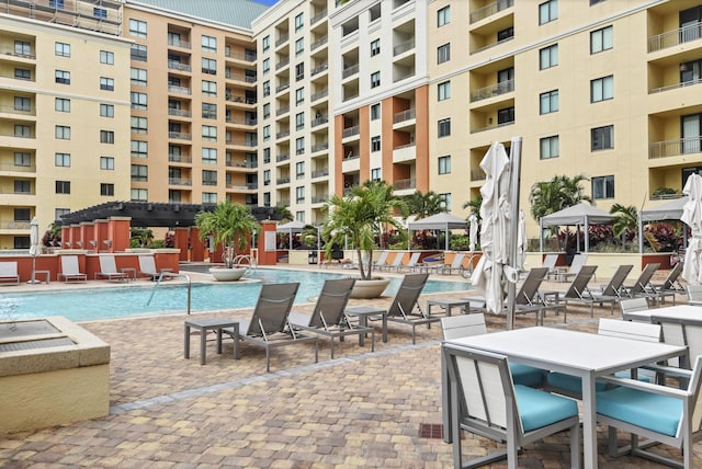 100 N Federal Hwy Unit 1004, Fort Lauderdale, FL 33301 - community pool with a patio area