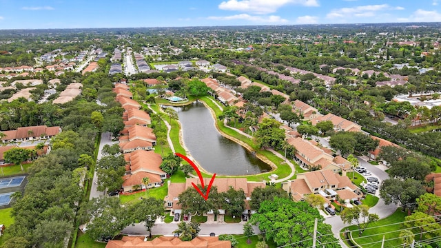 2703 Maplewood Dr, Greenacres, FL 33415 - aerial view of property's location with nearby suburban area and a large body of water