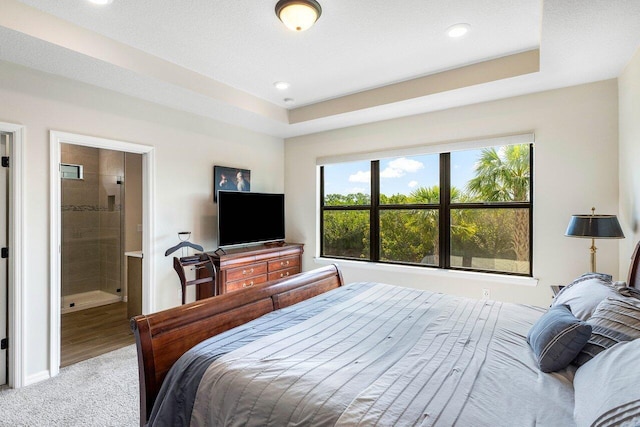 4858 Blistering Way, Lake Worth, FL 33467 - carpeted bedroom with recessed lighting and ensuite bath