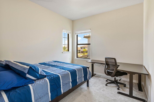 4858 Blistering Way, Lake Worth, FL 33467 - carpeted bedroom with baseboards and an office area