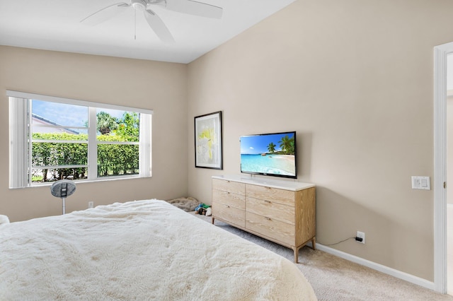 6563 Kings Creek Ter, Boynton Beach, FL 33437 - carpeted bedroom featuring baseboards and a ceiling fan