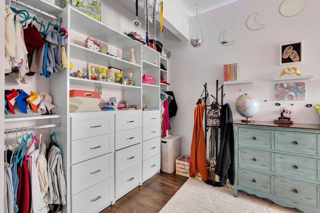 6563 Kings Creek Ter, Boynton Beach, FL 33437 - spacious closet featuring dark wood-type flooring