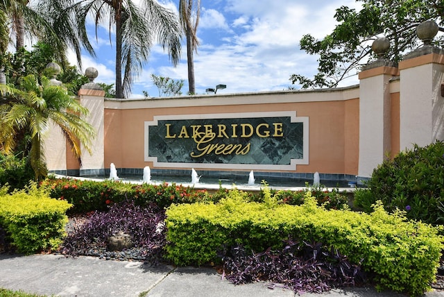 6563 Kings Creek Ter, Boynton Beach, FL 33437 - view of community sign