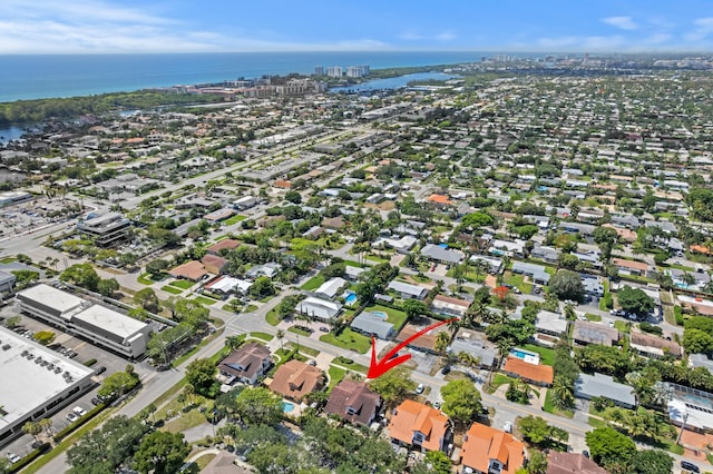 453 NE 38th St, Boca Raton, FL 33431 - view of property location with a large body of water and nearby suburban area