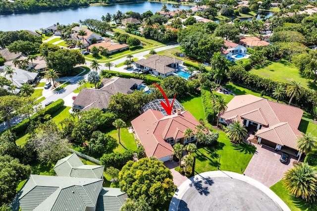 1345 SW 21st Ave, Boca Raton, FL 33486 - aerial view of residential area featuring a nearby body of water
