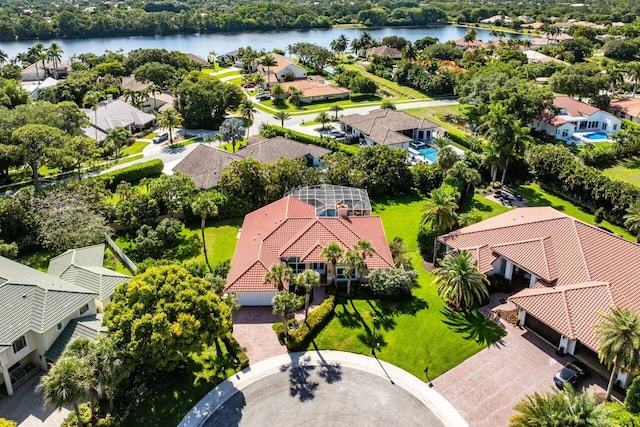 1345 SW 21st Ave, Boca Raton, FL 33486 - aerial view of residential area with a large body of water