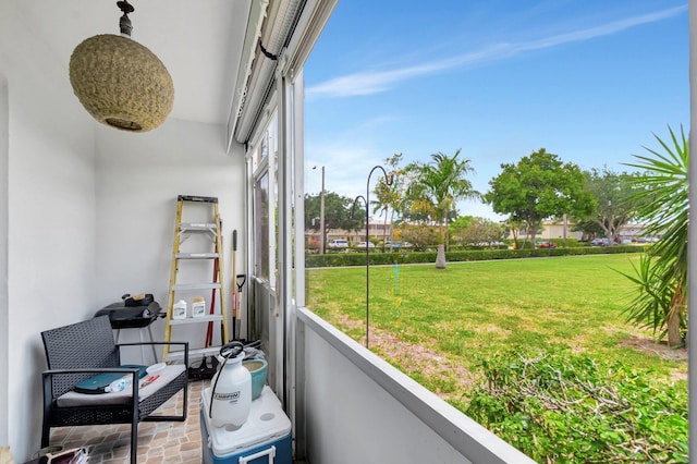 210 Chatham K, West Palm Beach, FL 33417 - view of sunroom
