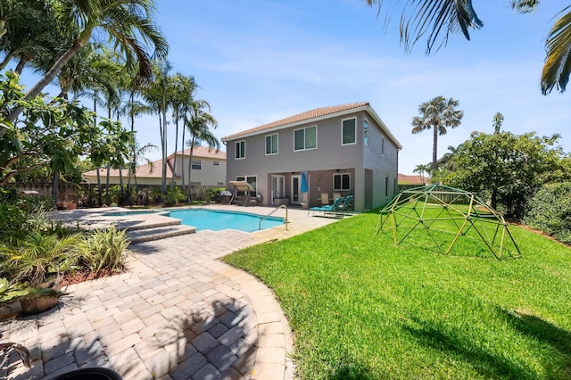 7969 Heavener Ct, Lake Worth, FL 33467 - view of swimming pool with a patio