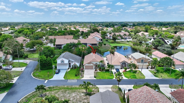 12697 Coral Breeze Dr, Wellington, FL 33414 - aerial perspective of suburban area featuring a large body of water