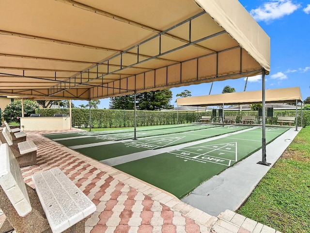 1120 Mahogany Way Unit 204, Delray Beach, FL 33445 - view of home's community featuring shuffleboard