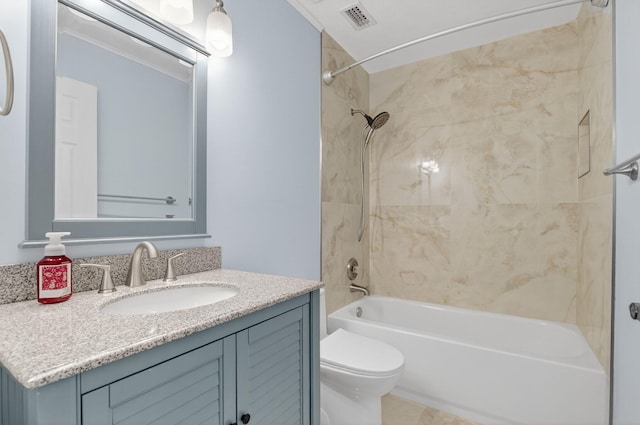 9329 Boca Gardens Cir S Unit D, Boca Raton, FL 33496 - bathroom featuring vanity and washtub / shower combination
