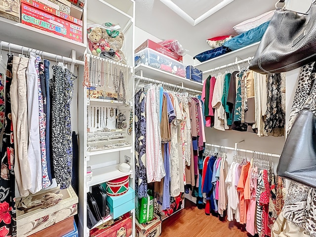 3622 Citrus Trce Unit 2, Davie, FL 33328 - spacious closet featuring wood finished floors