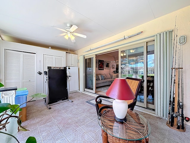3622 Citrus Trce Unit 2, Davie, FL 33328 - view of patio featuring a ceiling fan
