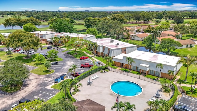 3622 Citrus Trce Unit 2, Davie, FL 33328 - drone / aerial view of a nearby body of water and a pool