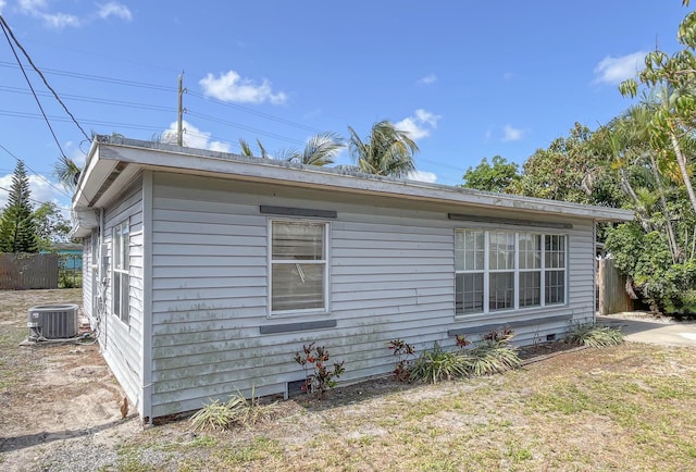 2818 Alabama St, West Palm Beach, FL 33406 - view of property exterior featuring central AC