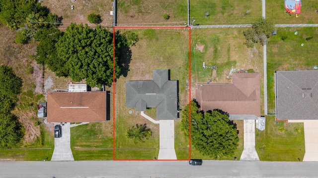 545 SW Buswell Ave, Port Saint Lucie, FL 34983 - view of property location with property boundaries highlighted