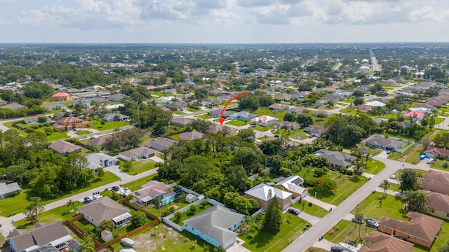 1501 SW Kamchatka Ave, Port Saint Lucie, FL 34953 - aerial overview of property's location featuring nearby suburban area
