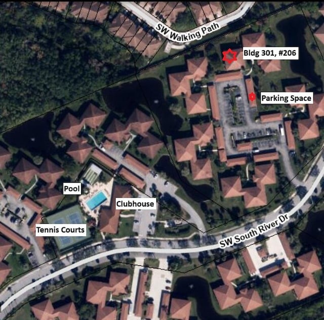 301 SW S River Dr Unit 206, Stuart, FL 34997 - map of property location
