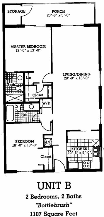 301 SW S River Dr Unit 206, Stuart, FL 34997 - room layout