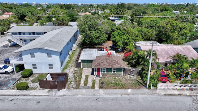 1112 S K St, Lake Worth Beach, FL 33460 - aerial view of property and surrounding area