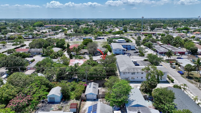 1112 S K St, Lake Worth Beach, FL 33460 - aerial perspective of suburban area