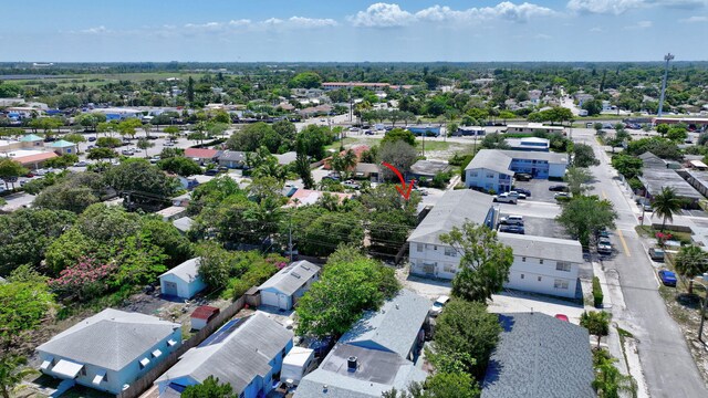1112 S K St, Lake Worth Beach, FL 33460 - aerial perspective of suburban area