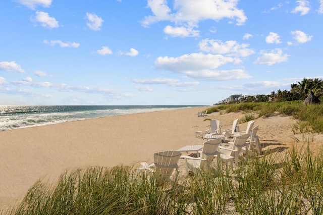 2200 S Ocean Blvd Unit 606, Delray Beach, FL 33483 - water view featuring nearby beach