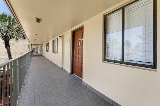 4489 Luxemburg Ct Unit 306, Lake Worth, FL 33467 - view of patio / terrace with a balcony